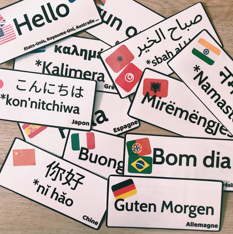 Éveil aux langues : Bonjour le monde !