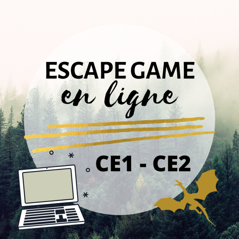 Escape game en ligne CE1-CE2