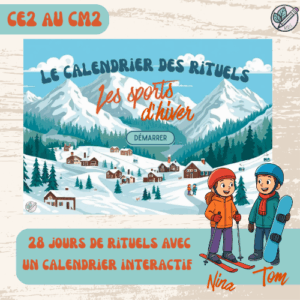 Calendrier de rituels | Les sports d'hiver