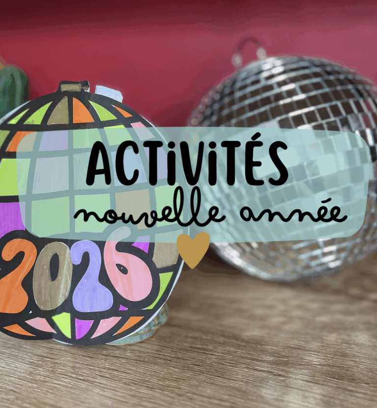 Boule disco & chapeau festif 2026