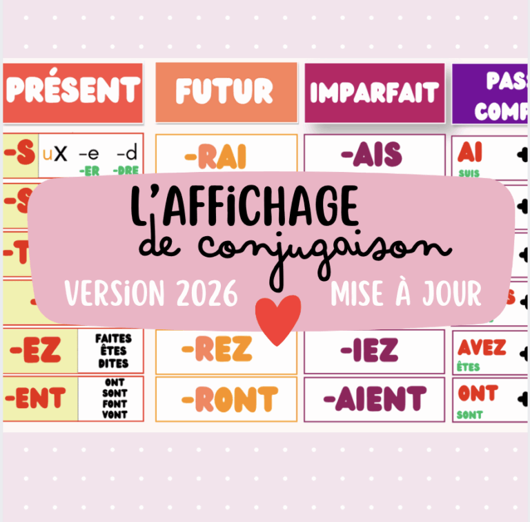 Affichage de Conjugaison – Version 2026