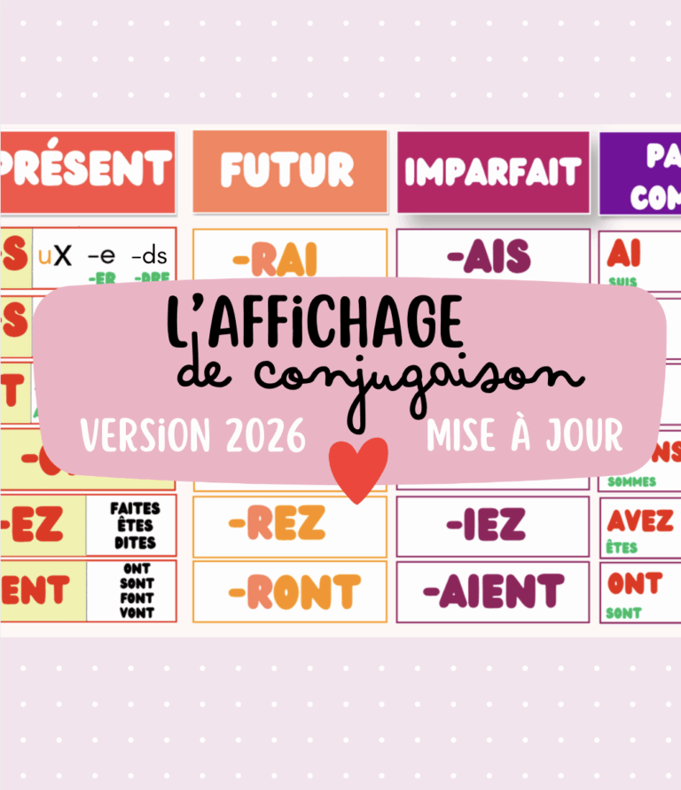 Affichage de Conjugaison – Version 2026
