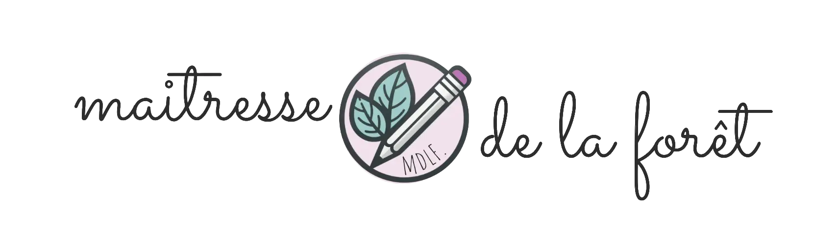 Logotype - Fond transparent - Maîtresse de la Forêt