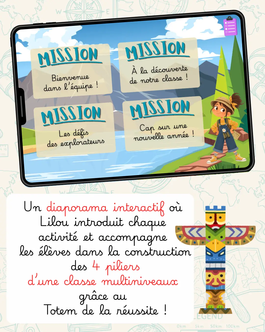 Kit de rentrée (CE2 au CM2) "Les missions de Lilou" – Image 4